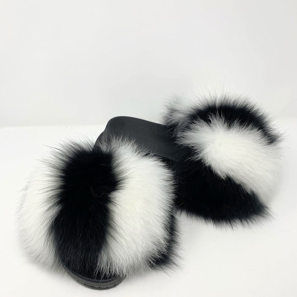 Orey Fur Slides